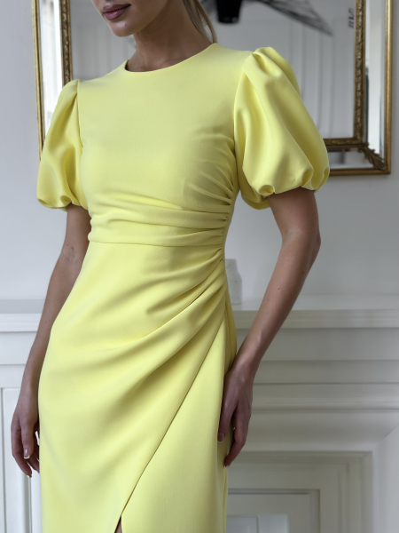 Платье с пышным рукавом LE VUAL  купить онлайн