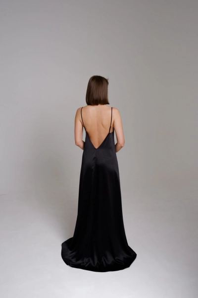 Платье макси сатин ULLACODE  купить онлайн
