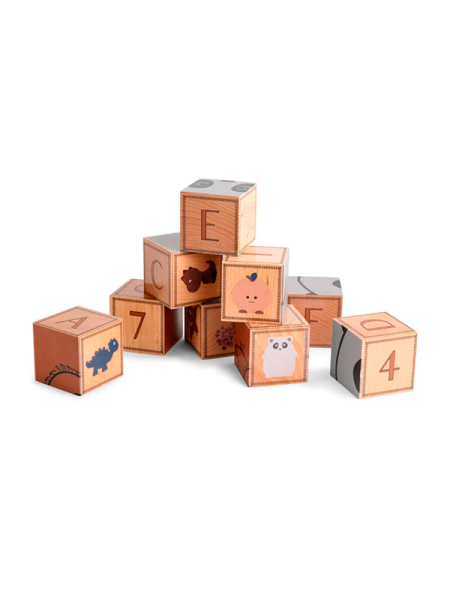 Набор деревянных кубиков nuuroo "Otto" Bunny Hill  купить онлайн