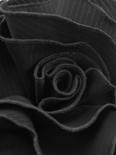 Брошь "Спираль" из костюмной ткани ручной работы ÉCLATА  купить онлайн