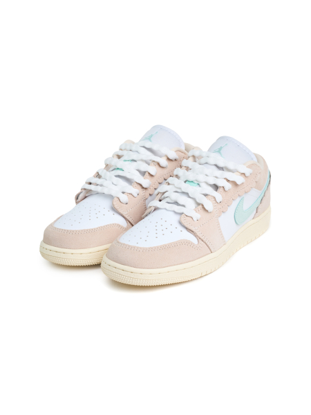 Кроссовки подростковые Jordan 1 Low "Scalloped Edge Guava Ice" GS NKDADDYS SNEAKERS  купить онлайн