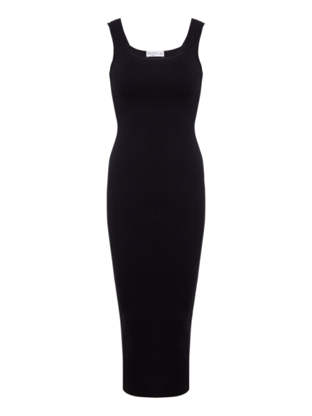 Платье с квадратным вырезом и разрезом Ricoco 1883/4 купить онлайн