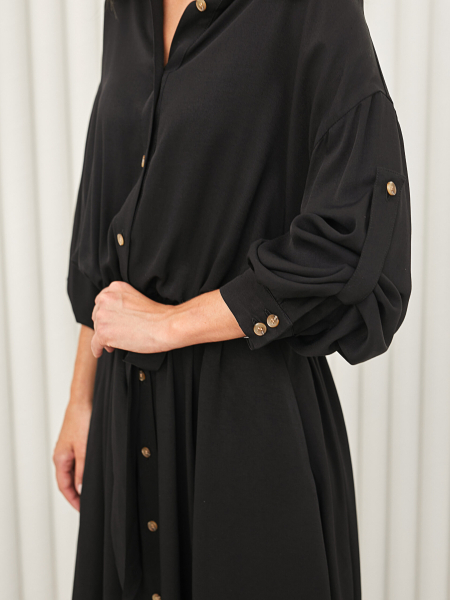 Платье-рубашка со спущенным рукавом I.B.W.  купить онлайн