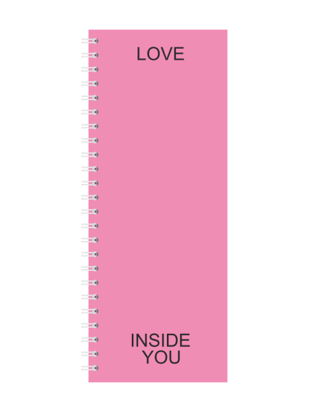 Мини-ежедневник Love inside you MITROZHE 01865 купить онлайн