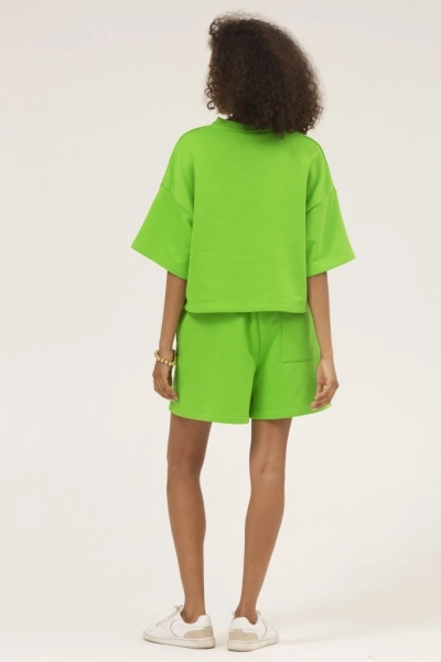 Костюм трикотажный топ+шорты с вышивкой INSPIRE  купить онлайн