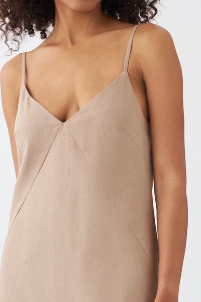 Платье-комбинация изо льна INSPIRE  купить онлайн