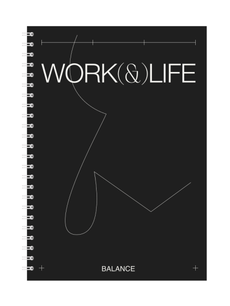 Блокнот Work & Life balance MITROZHE 01886 купить онлайн
