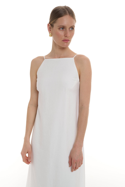Платье макси с графичным вырезом на спинке фактурная вискоза MERÉ  купить онлайн