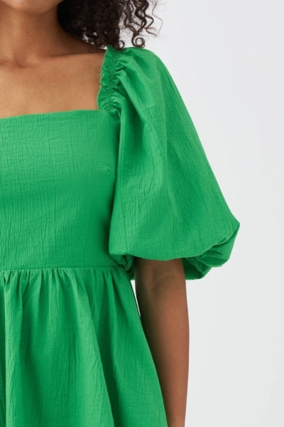 Платье на завязках с объемными рукавами INSPIRE  купить онлайн