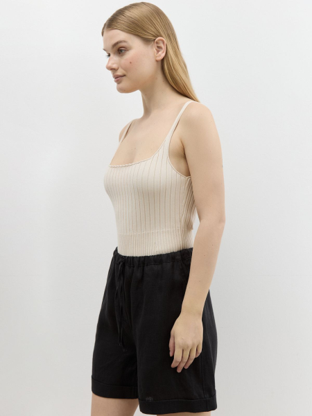 Майка-боди из вискозы с квадратным вырезом AroundClothes&Knitwear  купить онлайн