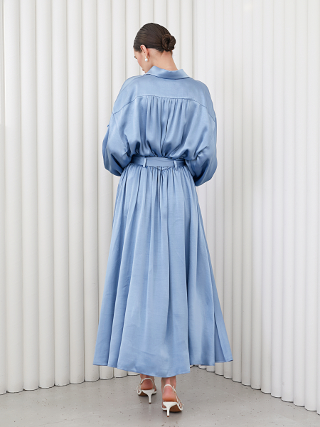 Платье-рубашка со спущенным рукавом I.B.W.  купить онлайн