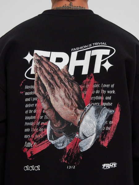 Свитшот FRHT Pray FRHT&OUT OF REACH НФ-00000023 купить онлайн