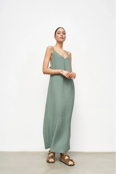 Платье на регулируемых бретелях Pastel Green Erist store  купить онлайн