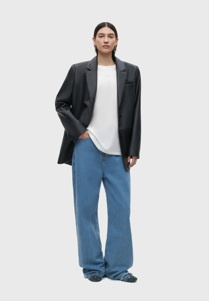 Пиджак из экокожи STUDIO 29 со скидкой  купить онлайн