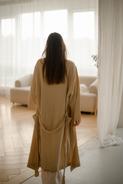 Халат из муслина TOWELS BY SHIROKOVA  купить онлайн