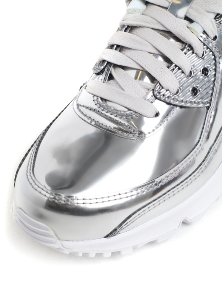 Кроссовки женские Nike Air Max 90 SP "Metallic Pack - Chrome" NKDADDYS SNEAKERS со скидкой  купить онлайн
