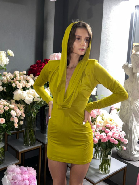 Платье хомут мини MNRV M O N R Ê V E  купить онлайн