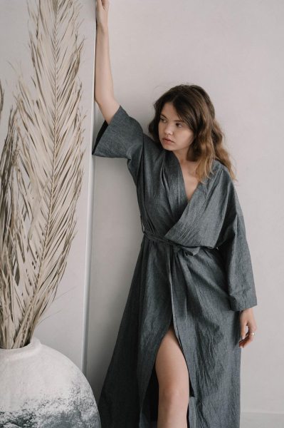 Халат-кимоно женский OLVI HOME  купить онлайн